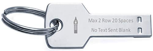 Clé USB 16 Go avec gravure Big Ben en finition métallique gravée au laser