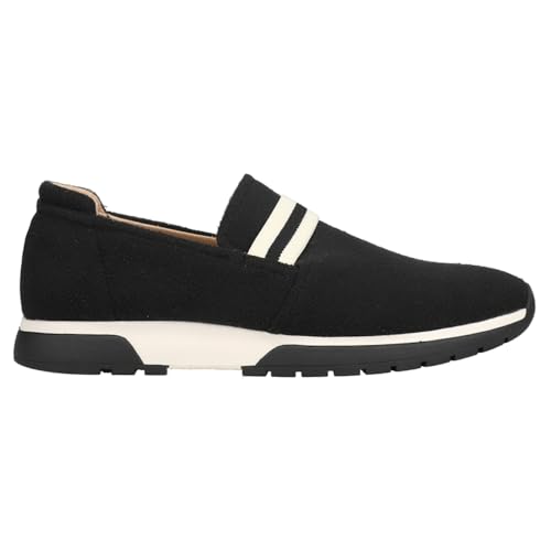 LifeStride Womens Haddie Slip On Sneakers Shoes Casual - Black