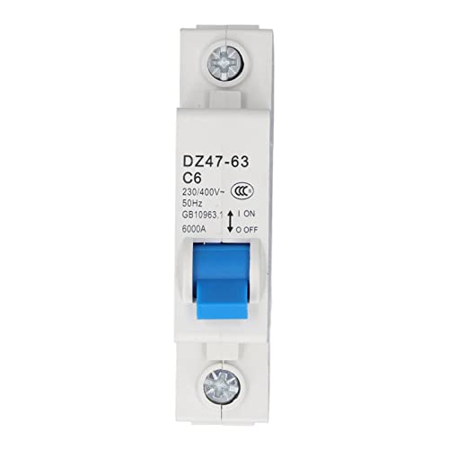 Miniinterruptor, interruptor 1P Excelente proteção para uso doméstico