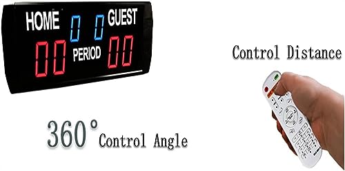 Marcador Electrónico Digital para Baloncesto con Control App miniatura 4