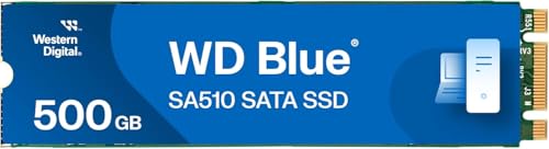 Western Digital Blue SA510 M.2 SSD, SATA 6G - 500 GB