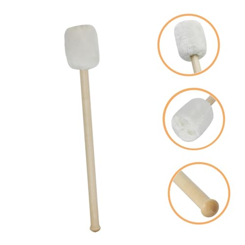 Baqueta de percusión Mallet Toddmomy blanco de 42 cm miniatura 6