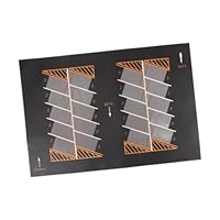 Sharplace 1/64 Scale Parking Lot, Rollable Desktop Play Mat, Model Car Diecast Garage Mouse Pad Scene Display for Model Vehicle Layout, D