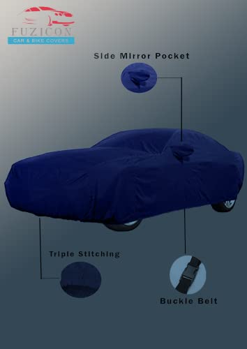 Image of Waterproof CAR Cover for Maruti Suzuki Omni with Triple Stitch (I Omni CAR Cover /Maruti Suzuki CAR Cover Waterproof /Maruti Suzuki Omni CAR Cover /CAR Cover for Omni)