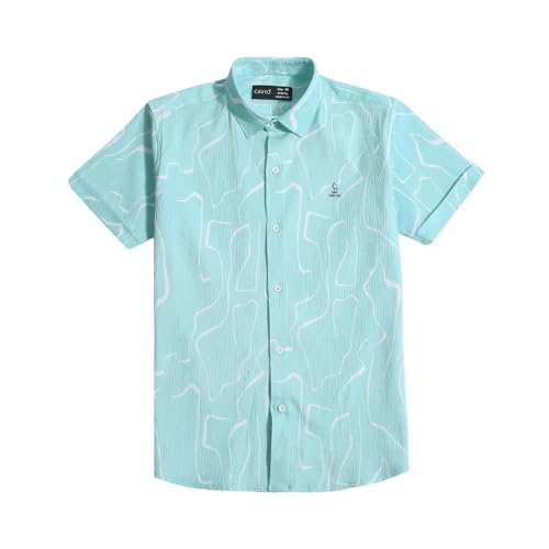 Image of CAVIO Boys Printed Shirt and T-Shirt Regular Fit Casual Half Sleeve