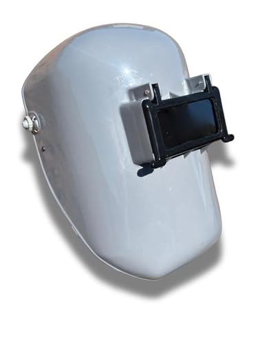 Casque de soudeur gris contre éclaboussures et fatigue cervicale