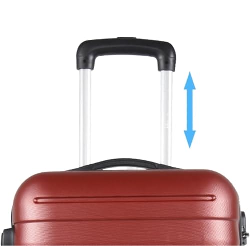 Travel Suitcase Luggage Suitcase Hardside Checked Luggage with 4 Spinner Wheels, Lightweight Suitcase Carry-on Luggage(Rose Gold,24in)2