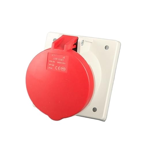 Conector industrial 63A 4P IP44 estanco contra polvo y salpicaduras 2