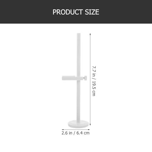 Image of Hemobllo GPU Support Bracket 7.66In Iron White - Anti-Sag Locking Screw for Heavy 4090 /4080 - Magnetic Base Secures PSU Shroud - for Full-Tower or Micro-ATX PC Builds