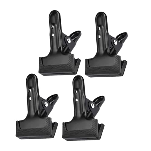 ARTIBETTER 4pcs Backdrop Clamp Fixing Clamps Cold Rolled Clamps for Photography Background Clip Tool