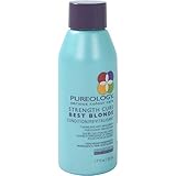 Pureology | Strength Cure Best Blonde Purple Conditioner | Restore & Tone | Sulfate-Free | Vegan | 1.7 oz.