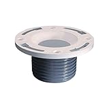 Water-Tite 40006 Push-In Repair Flange, 3 inch or 4 inch, White