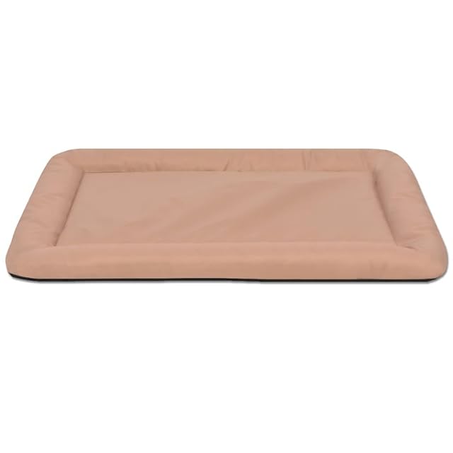 Foto 5 de 5 de vidaXL Colchón Cama de Perros Lavable Cómoda Tamaño M Beige Mascotas Animales