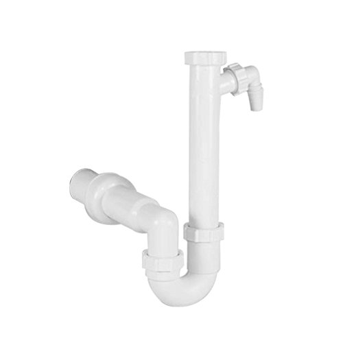 Buy Vertical Ø 50 mm Siphon Drain Dishwasher Wash Basin Drain Plug