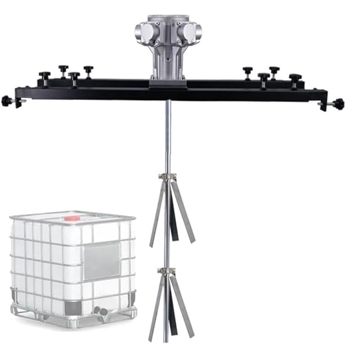 CVGfko Pneumatic Air Agitator 1 Ton Tank Mixer - Portable Paint Stirring Machine for Cement, Mortar, Plaster & Fodder Mixing - Efficient Stirring Tool for Industrial Use