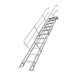 Sermair Klapptreppe mit Handlauf, 250 cm