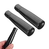 NUOBESTY 2pcs Black Foldable Revolving Handle M6 Thread Milling Machine Crank Handles Bakelite Grip 20x80mm Replacement Rotating Knobs for Industrial Machinery