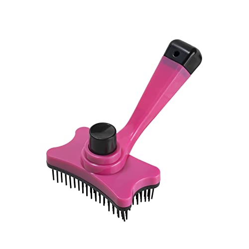 YOLYSY CAT Self Cleaning Brush Kitty Hair Brush Dog Comb Cleaning Sticker Grooming Brush