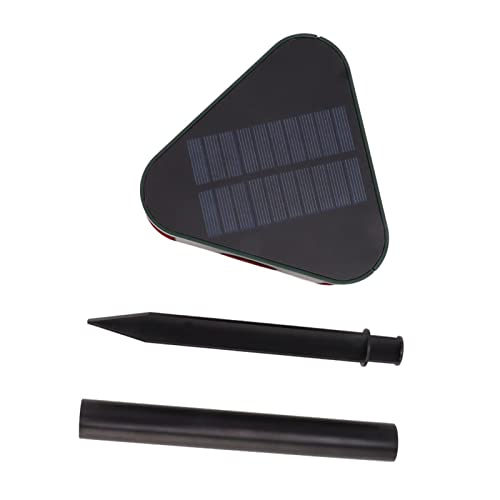 Solar-Tiervertreiber-Alarm, Empfindlicher Langstrecken-Sound-Licht-Außen-Infrarot-Sensor, Alarm-Fernbedienung für Bauernhof-Fischteich