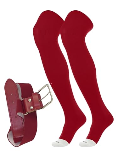 Image of Baseball Belt and Socks Combo Over the Knee - Youth and Adult Sizes Prosport