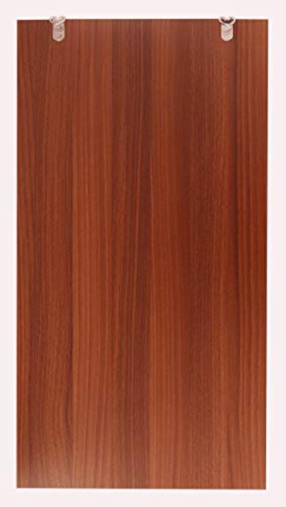 Frameless Engineered Wood Rectangle Wall Hanging Mirror