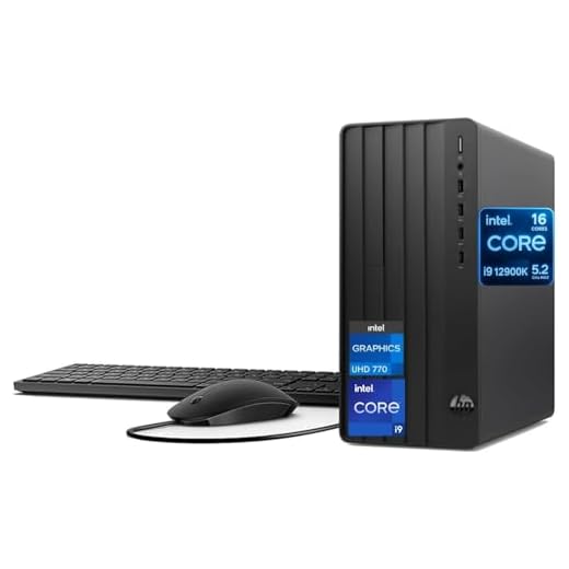 HP Pro Tower 290 G9 Business Desktop, Intel Core i9-12900K Processor (16 Cores, Up to 5.2GHz), 64GB RAM, 2TB PCIe SSD, Support 4K, HDMI, VGA, Wi-Fi, Bluetooth, Keyboard & Mouse, Windows 11 Pro