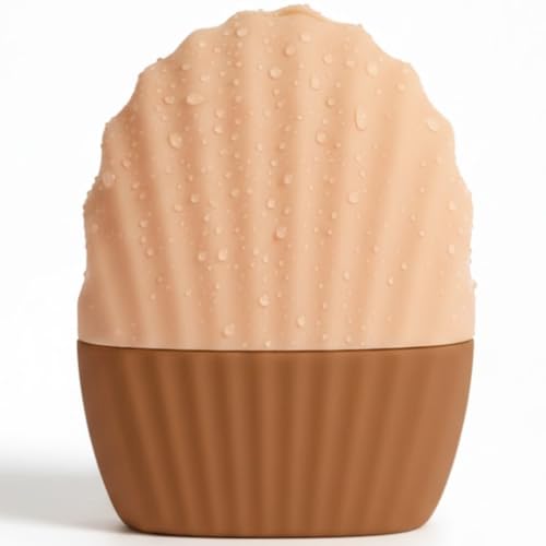 Massageador Facial de Gelo de Silicone para Cuidados com a Pele