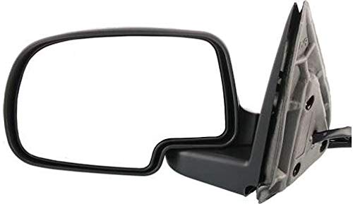 Kool Vue Driver Side Power Heated Mirror for Chevrolet Silverado 1500 Silverado 2500 HD Tahoe 2003-2006 Manual Fold Without Signal Light, Blind Spot Monitor, Memory, Puddle Lamp & Auto-Dim Paintable