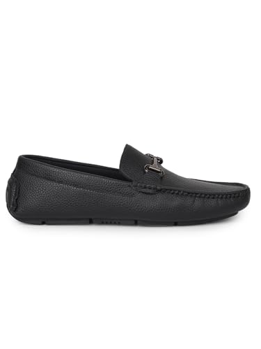 Image of Bata Men's Casual Loafer Shoes - Black