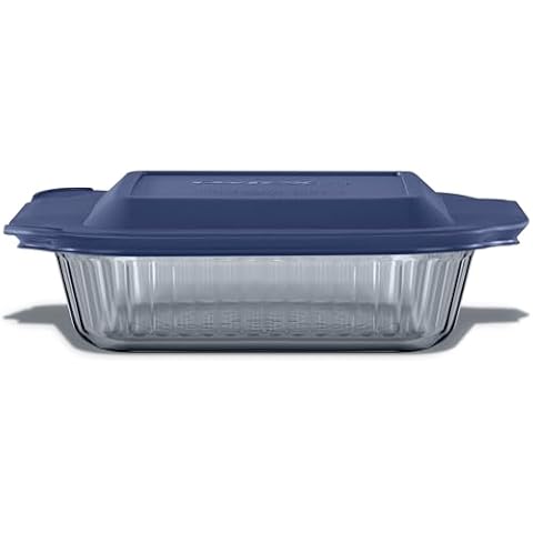 Pyrex 8"x8" Tinted Glass Baking Dish Cover