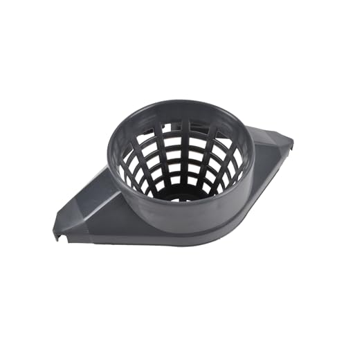 Homea - Escurridor de plástico para Cubo (12 L), Color Gris