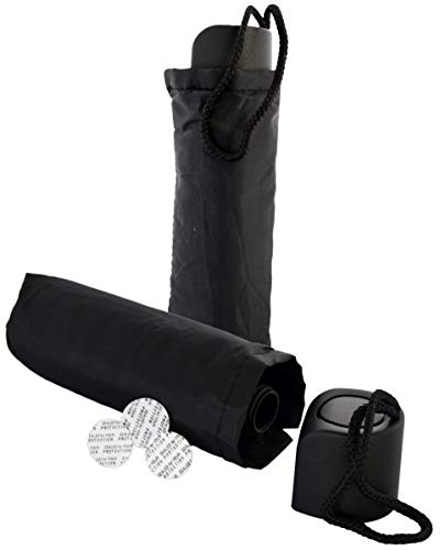 Smuggle Mug BoozeBrella Umbrella Flask | 9 oz Disguised Flask | Convenient & DIscreet Hidden Alcohol Flask | Looks and Feels Real | Great For Concerts & Sports (Black)