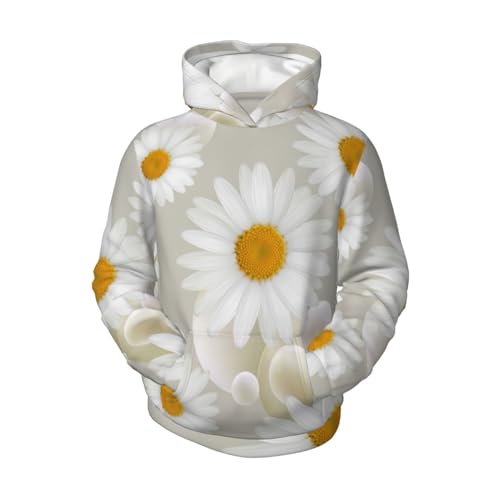 Daisy Flower Boy, Girls Sports Shirt Youth Pullover Fashion Hooded Sweatshirt4