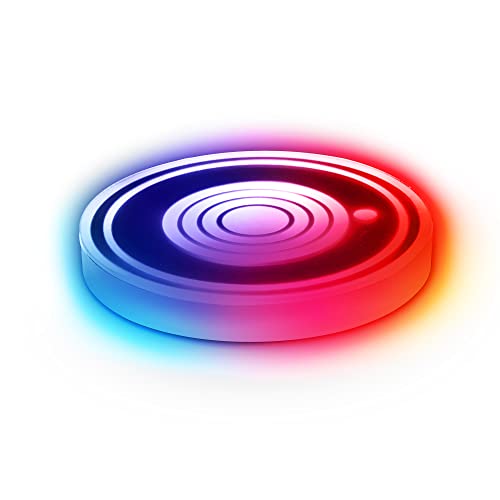 Luz LED portavasos multicolor con sensor para carro miniatura 5