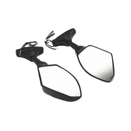 Espejos de moto deportivos para rutas y curvas en Yamaha YZF R6 FZ1 FJR