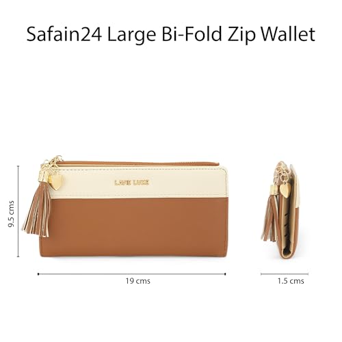 Image of Lavie Luxe Women's Safain24 Long Bifold Wallet