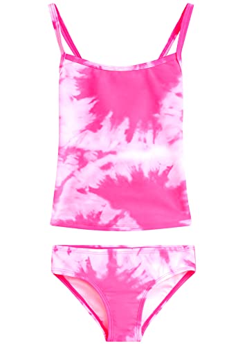 Image of Kanu Surf Girls' Melanie Beach Sport 2-Piece UPF 50+ Banded Tankini