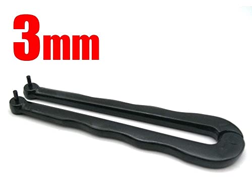 Youto Adjustable Face Spanner Wrench Pin Pliers For Round Nuts With Drilled Holes (3Mm) #TOP1