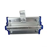 Ligera y portátil: el diseño de aluminio ligero hace que la máquina de rollo de película sea fácil de manejar, montar y mover entre bahías de invernadero, muy adecuada para cultivadores de verduras, aficionados y pequeñas granjas.