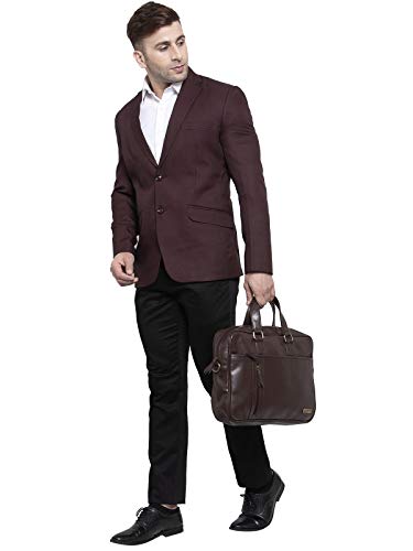 Image of WINTAGE Men's Polyester Cotton Festive and Casual Blazer Coat Jacket