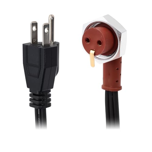 Block Heater Cord 120V 16AWG 6ft | Engine Block Heater Power Cord Replacement 251919 for Ford Powerstroke 7.3 6.0 6.4 6.7L & Dodge Ram Cummins 5.9 6.7L