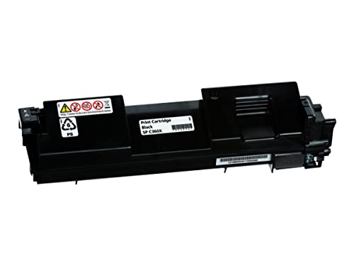 RICOH SP Black Toner Cartridge C360X 10000 Pages F/SP C361SFNW