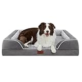 Comfort Expression Large Dog Beds Waterproof Orthopedic Foam Dog Sofa Beds Comfy Pet Bed with Washable Removable Cover & Non-Slip Bottom - Image 1