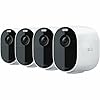 Arlo VMC2430-100NAR Essential Spotlight Wireless Camera (4 Pack) 1080p Video, Color Night Vision, 2 Way Audio, Direct to…