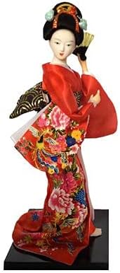 25cm Kawaii Japanese Anime Geisha Kimono Doll Japanese House Decorative Figurine Home Room Decoration Accessories Mordern (3)