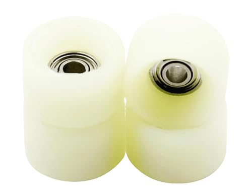 Image of 65D Urethane Fingerboard Wheels Pro Bowl Shape (Beige)