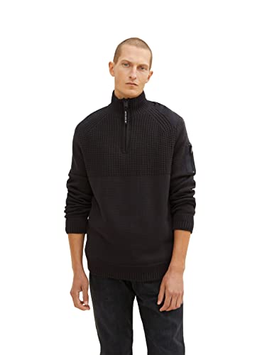 Pull en tricot troyer homme Tom Tailor en maille de qualité supérieure