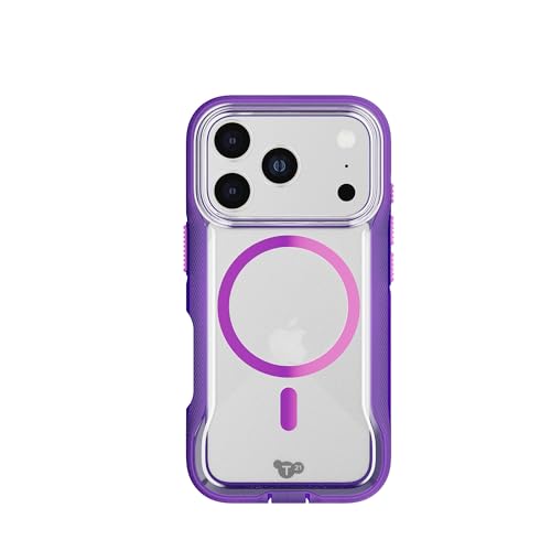 Tech21 iPhone 17 Pro EvoPro MagSafe�t�� �L���_�[�p�[�v��/�T�C�o�[�s���N