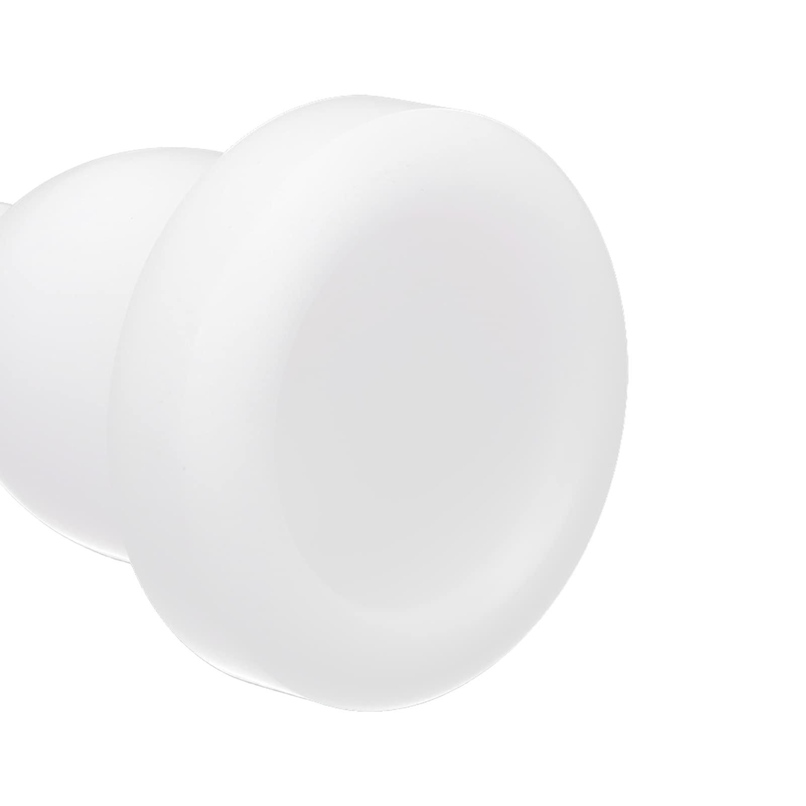 Boquilla de trombón, color blanco profesional con sonido puro que ahorra mano de obra, boca de trombones de plástico ABS para músicos para instrumentos de viento para rendimiento para práctica