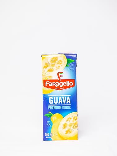 Faragello Guava Beverage, Tetra Pack, 200 ml